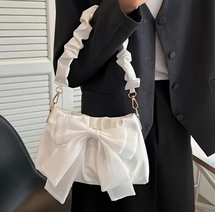 🎀 Elegant Bow Handbag 👜✨